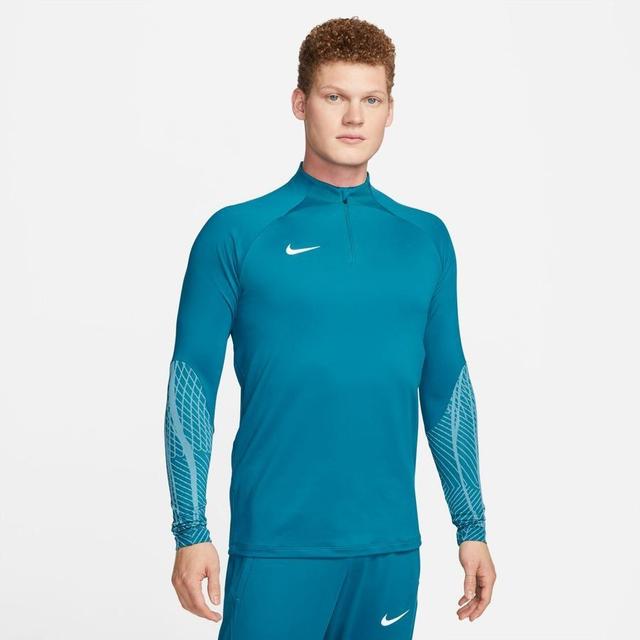 Nike Trainingsshirt Dri-FIT Strike - Blau/Grün/Weiß, Größe X-Small on Productcaster.