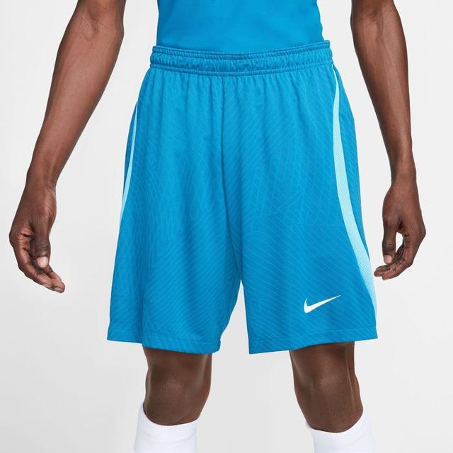 Nike Training Shorts Dri-fit Strike - Green Abyss/baltic Blue/white, size X-Small on Productcaster.