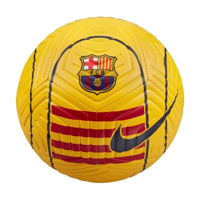 Barcelona Football Strike Senyera - Amarillo/university Red/binary Blue - Nike, size Ball SZ. 5 on Productcaster.