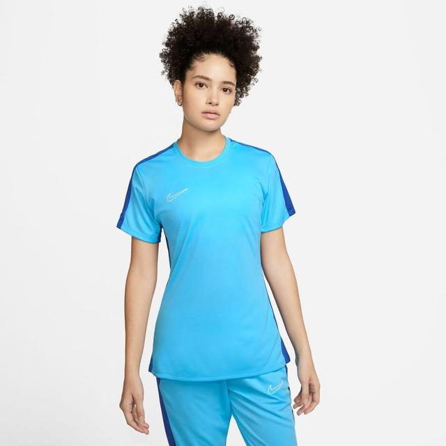 Nike Trainingsshirt Dri-fit Academy 23 - Blauw/blauw/wit Dames, maat Medium on Productcaster.