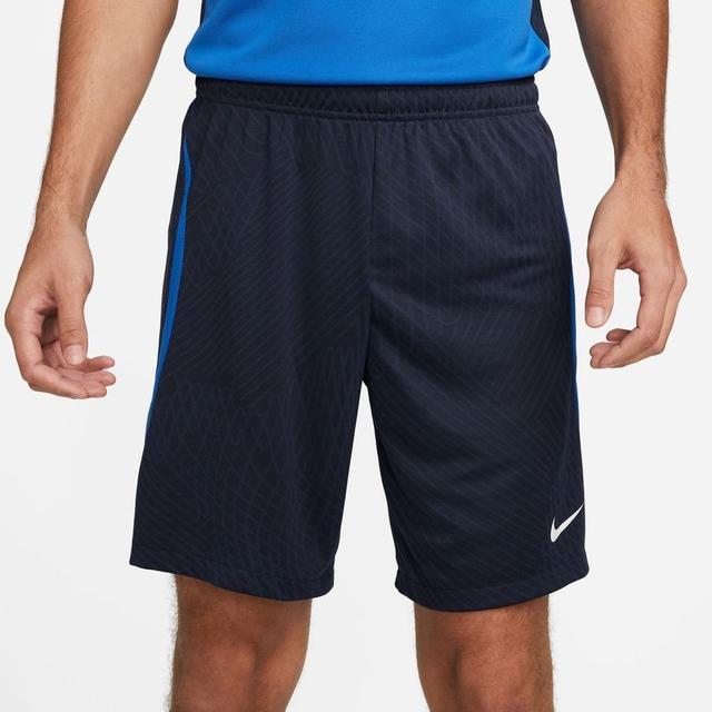 Nike Training Shorts Dri-fit Strike - Obsidian/royal Blue/white, size XX-Large on Productcaster.