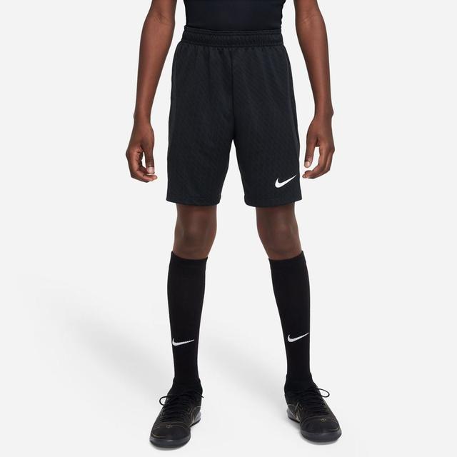 Nike Træningsshorts Dri-FIT Strike - Sort/Grå/Hvid Børn, størrelse S: 128-137 cm on Productcaster.