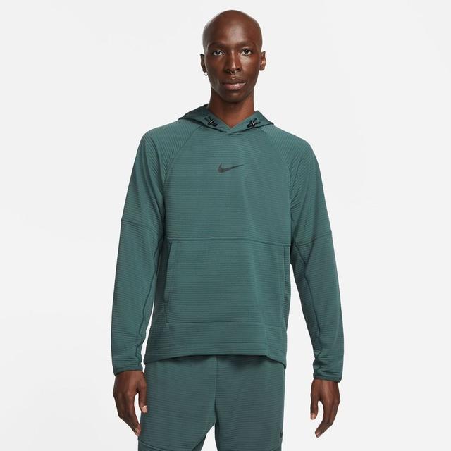 Nike Hoodie Dri-fit Fleece Pullover - Green/black, size X-Large on Productcaster.