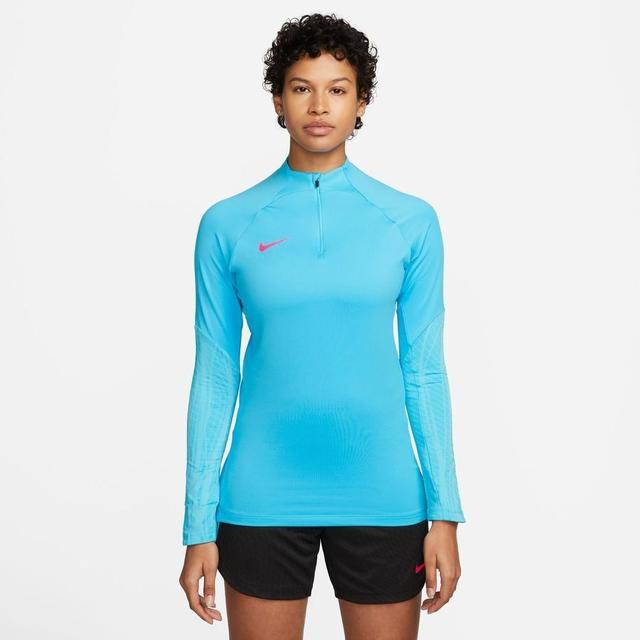 Nike Training Shirt Dri-fit Strike - Baltic Blue/hyper Pink Woman, size Small on Productcaster.