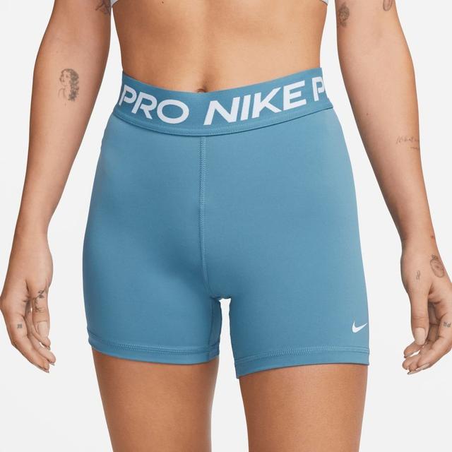 Nike Pro Tights 365 - Blue/white Woman, size Large on Productcaster.