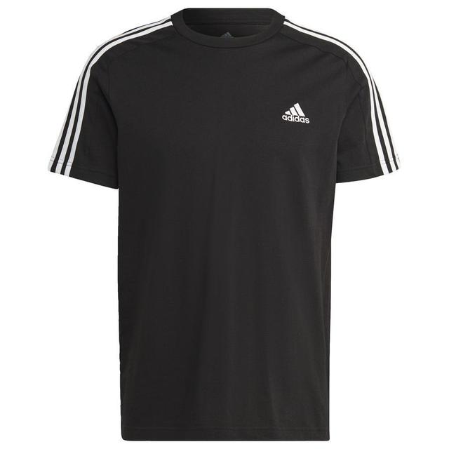 adidas Essentials Single Jersey 3-stripes Tee, storlek ['3XL'] on Productcaster.