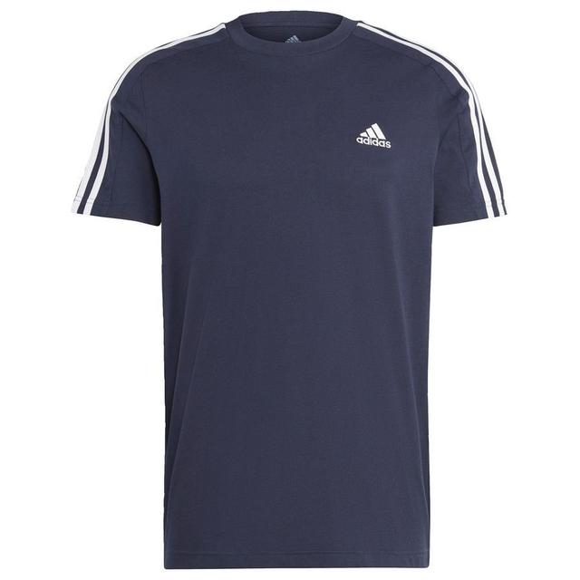 adidas Essentials Single Jersey 3-stripes Tee, storlek X-Large on Productcaster.