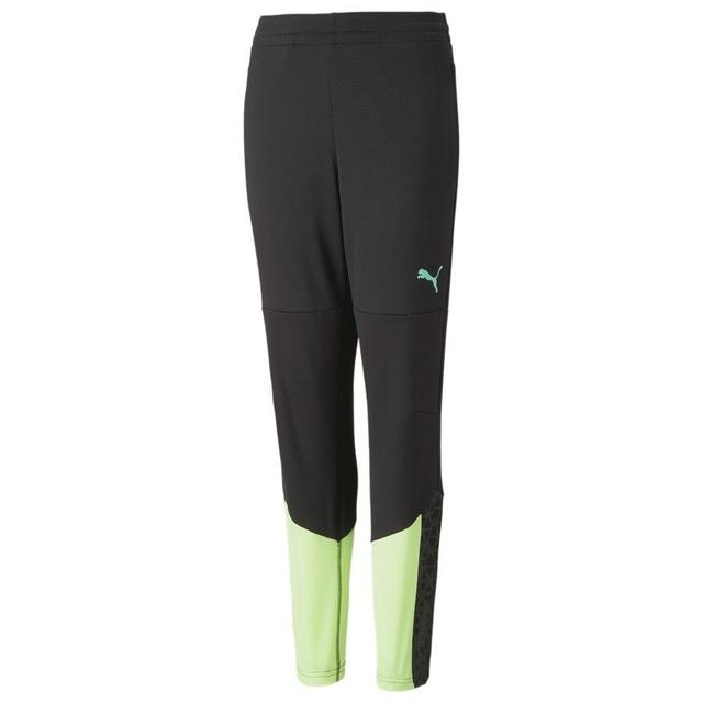 PUMA Training Trousers Individualcup - Black/fizzy Light Kids, size XS/128 cm on Productcaster.