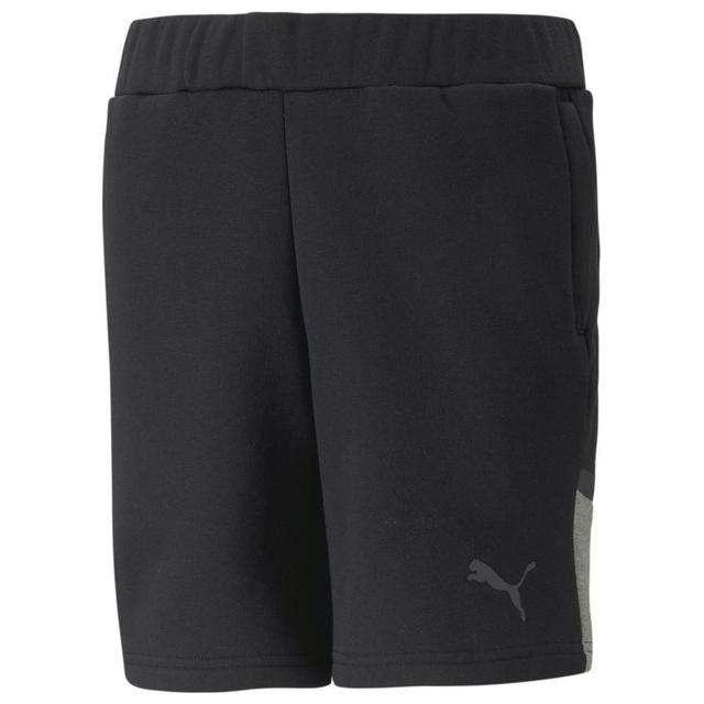 PUMA Shorts Teamcup Casuals - Black Kids, size L/164 cm on Productcaster.