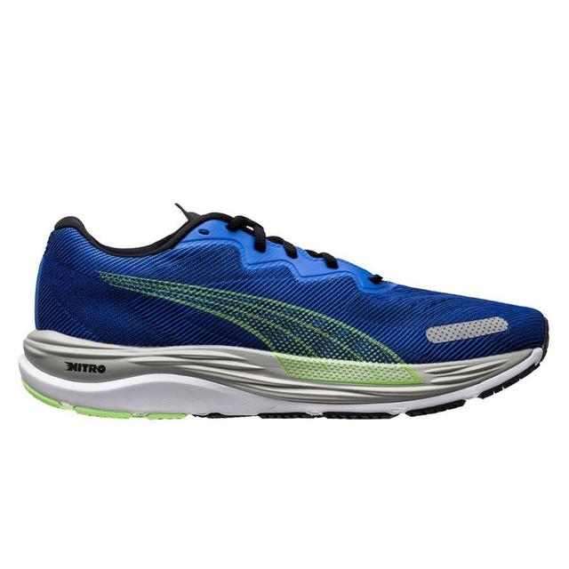 PUMA Running Shoe Velocity Nitro 2 - Royal Blue/fizzy Lime, size 46 on Productcaster.