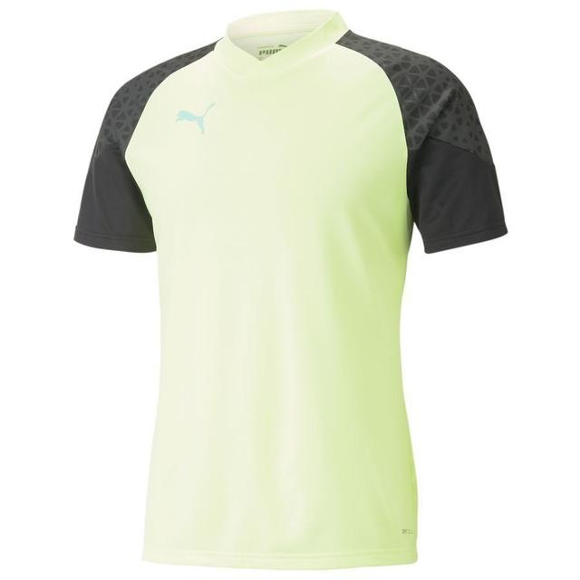 PUMA Training T-shirt Individualcup - Fast Yellow/black, size X-Small on Productcaster.