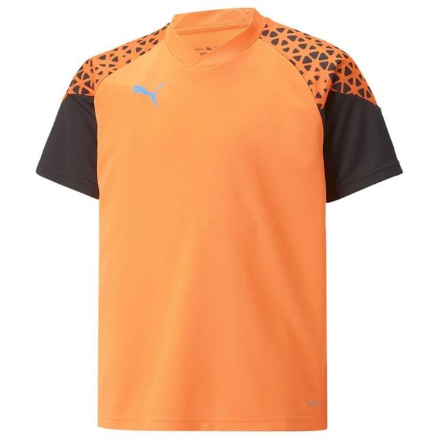 PUMA Training T-shirt Individualcup - Ultra Orange/black Kids, size L/164 cm on Productcaster.