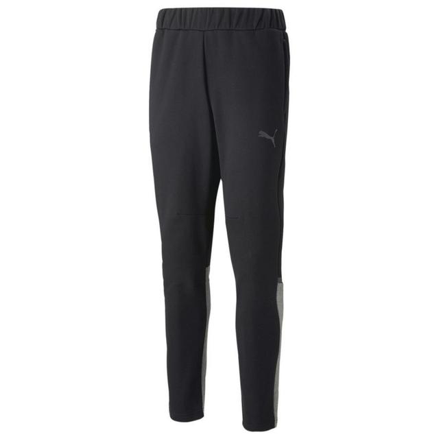 PUMA Training Trousers Teamcup Casuals - Black/grey, size Medium on Productcaster.