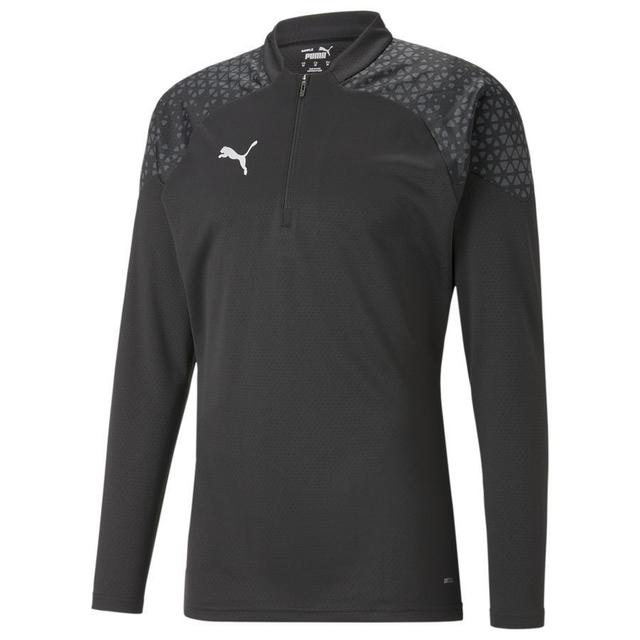 Teamcup Training 1/4 Zip Top Black - , size Medium on Productcaster.