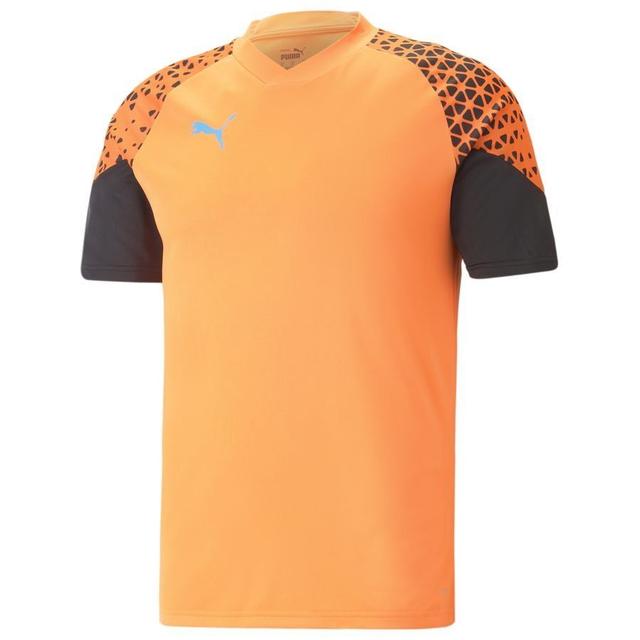 PUMA Training T-shirt Individualcup - Ultra Orange/black, size X-Small on Productcaster.