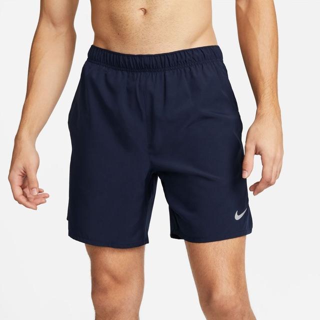 Nike Running Shorts Dri-FIT Challenger 7" 2IN1 - Obsidian/Black/Reflect Silver, size XX-Large on Productcaster.