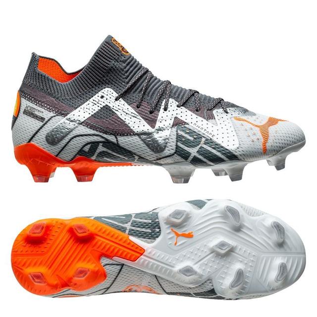 PUMA Future Ultimate Fg/ag Astronaut - White/ultra Orange/asphalt Limited Edition, size 35½ on Productcaster.