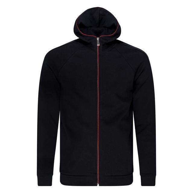 Liverpool Hoodie Firma Full Zip - Black - , size Large on Productcaster.