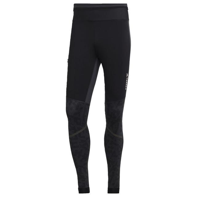 adidas Running Tights Terrex Agravic Trail - Black, size X-Large on Productcaster.