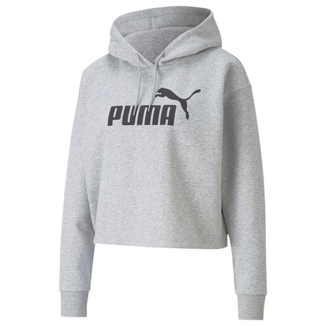 PUMA Essentials Cropped Logo Women's Hoodie, storlek XX-Large on Productcaster.