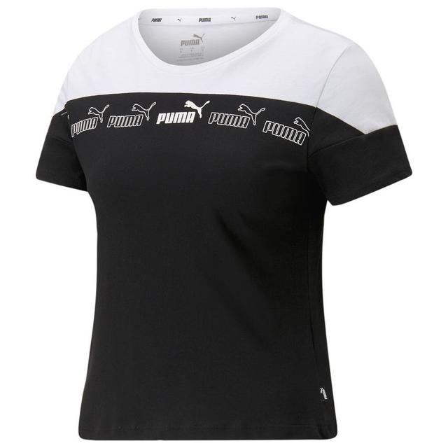 PUMA Around The Block Tee Women, størrelse ['X-Small'] on Productcaster.