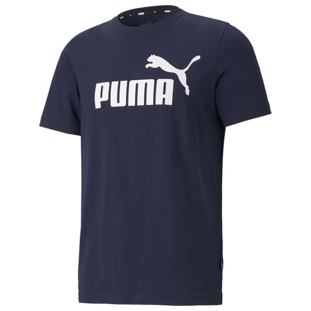 PUMA Essentials Logo Men's Tee, storlek ['Medium'] on Productcaster.