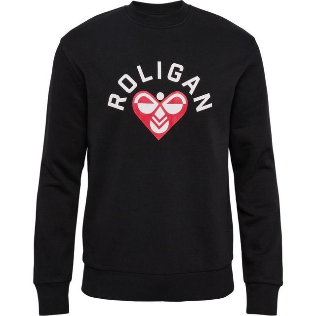 Hummel Sweatshirt Roligan - Black, size Small on Productcaster.