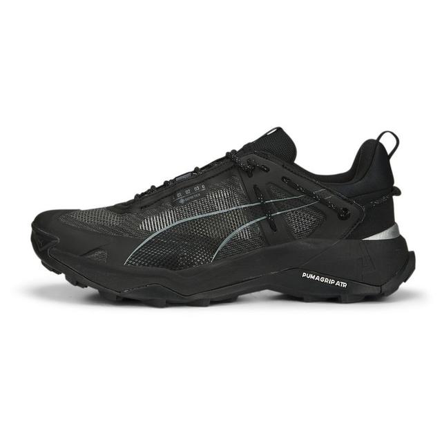 PUMA Hiking Shoes Explore Nitro Gtx - Black/silver, size 44½ on Productcaster.