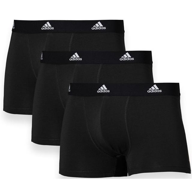 adidas Trunks 3-pack - Black/white, size XX-Large on Productcaster.