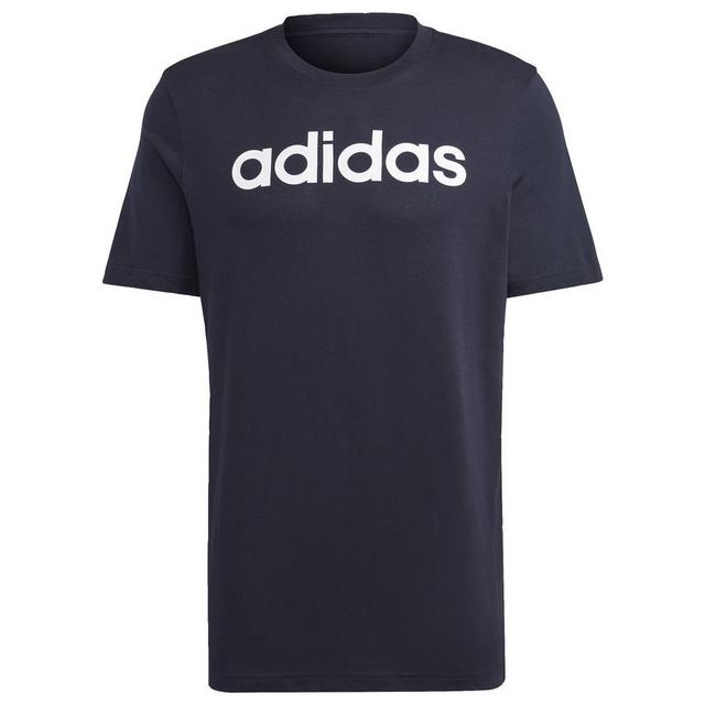 adidas Essentials Single Jersey Linear Embroidered Logo Tee, storlek 3XL on Productcaster.