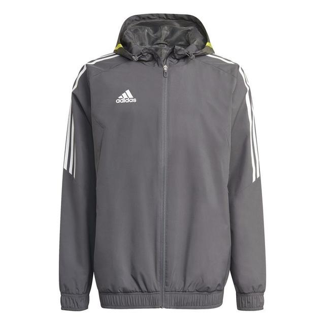 adidas All Weather Jacket Condivo 22 - Team Grey Four/white, size Medium on Productcaster.