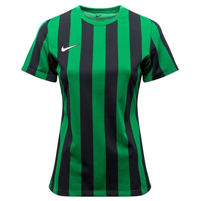 Nike Playershirt Dri-fit Striped Division Iv - Pine Green/black/white Women, size Large on Productcaster.