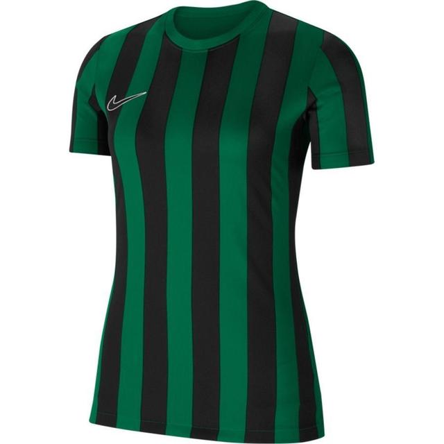 Nike Playershirt Dri-fit Striped Division Iv - Pine Green/black/white Woman, size Large on Productcaster.