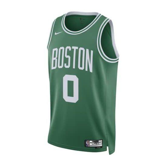 Boston Celtics Icon Edition 2022/23 Clover/tatum Jayson - Nike, storlek Small on Productcaster.