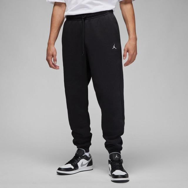 Nike Sweatpants Jordan Essentials Fleece - Black/white, size X-Small on Productcaster.