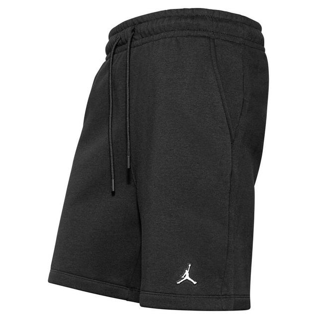 Nike Shorts Jordan Essential Fleece - Black/white, size Small on Productcaster.