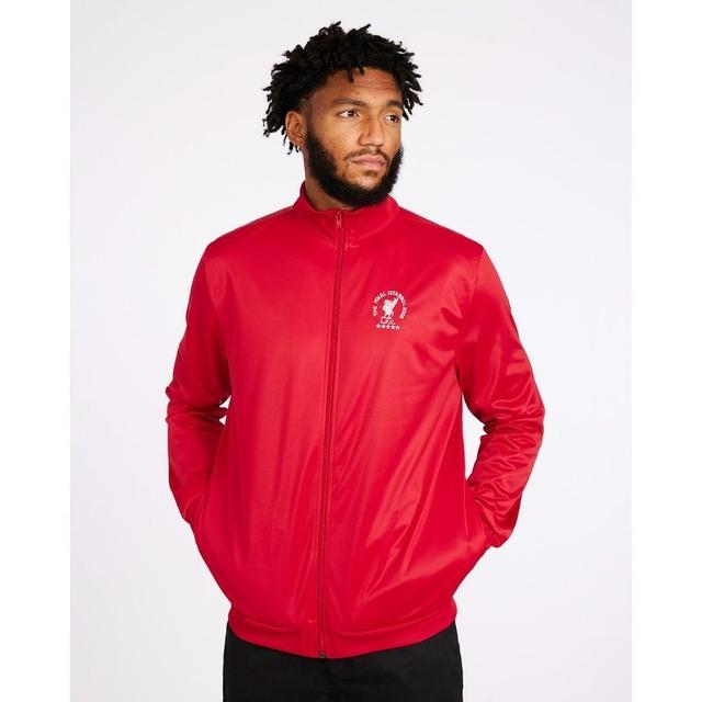 Liverpool Track Jacket Istanbul Presentation - Red - , size Medium on Productcaster.