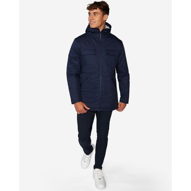 Liverpool Parka Winter Jacket - Navy - , size Small on Productcaster.