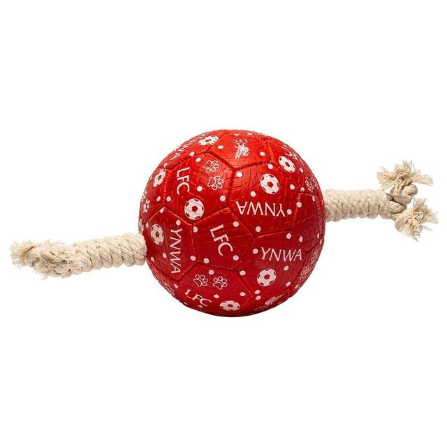 Liverpool Dog Toy Football - Red - , size One Size on Productcaster.