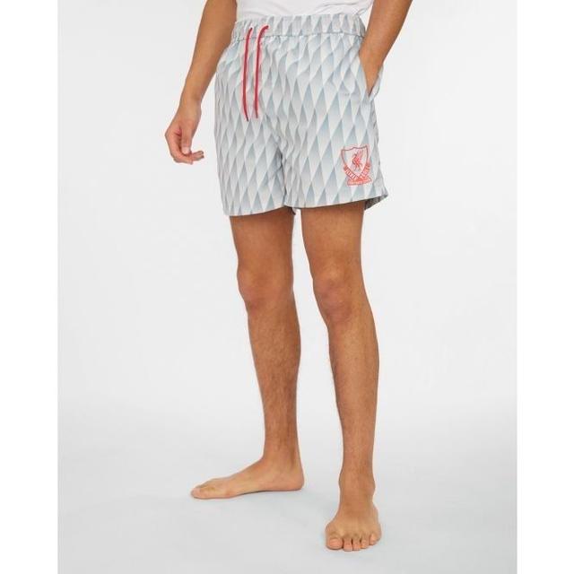 Liverpool Swim Shorts 89 - Grey/red - , size Medium on Productcaster.