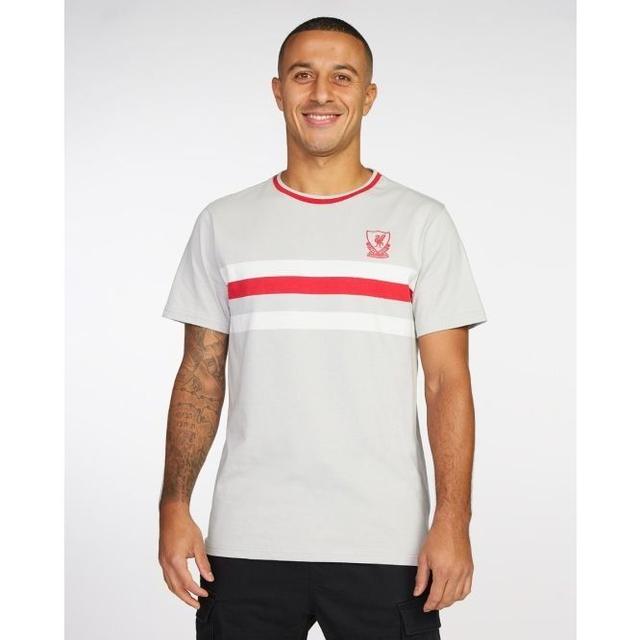 Liverpool T-shirt Stripe 89 - Gris/rouge - Liverpool Fc, pointure Small on Productcaster.