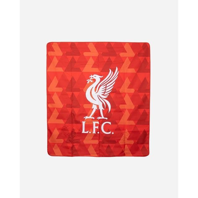 Liverpool Picnic Blanket - Red/white - , size One Size on Productcaster.