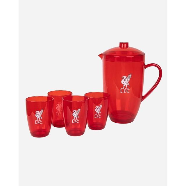 Liverpool Jug & Beaker Set - Red - , size One Size on Productcaster.