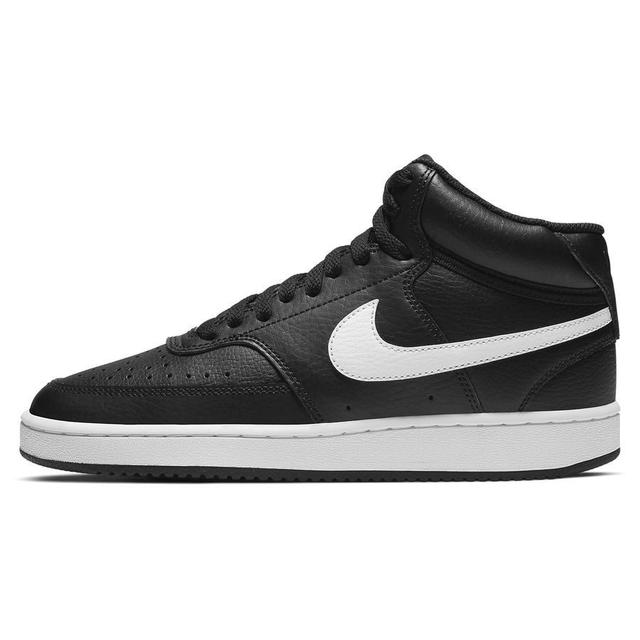 NikeCourt Vision Mid Women's Shoes BLACK/WHITE, Größe 40½ on Productcaster.