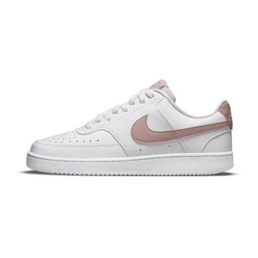 Nike Court Vision Low Next Nature W White/pink Oxford, storlek 36½ on Productcaster.