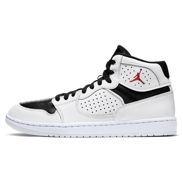 Jordan Access Men's Shoes WHITE/GYM RED-BLACK - Nike, koko 51½ on Productcaster.