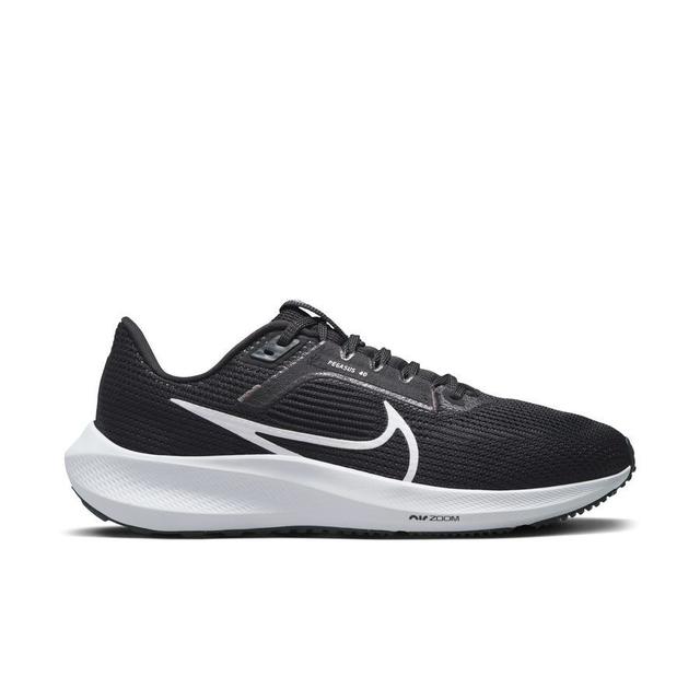 Nike Hardloopschoenen Air Zoom Pegasus 40 - Zwart/wit/grijs Dames, maat 40½ on Productcaster.