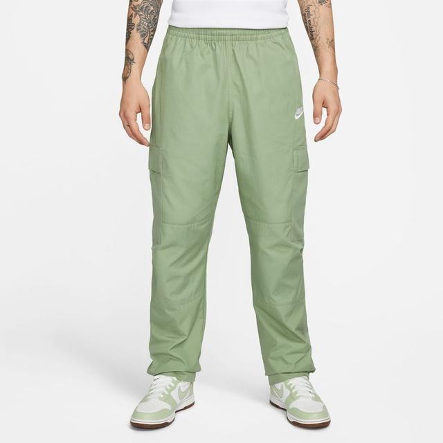 Nike Cargo Pants Club Woven - Green/white, size X-Large on Productcaster.