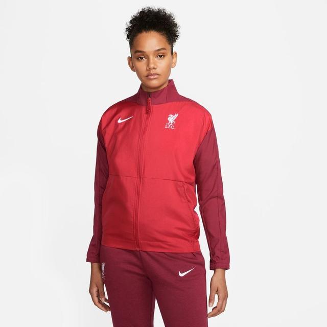 Liverpool Training Jacket Dri-fit Anthem - Gym Red/team Red/white Woman - , size Medium on Productcaster.