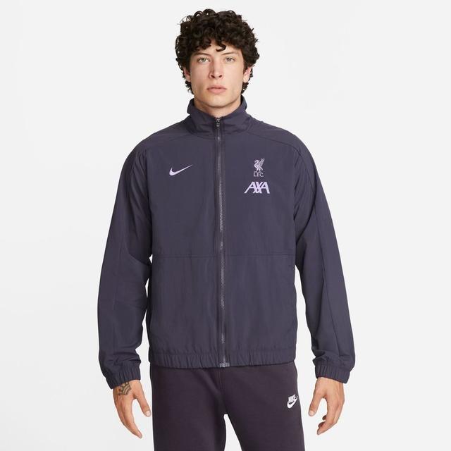 Liverpool Jacket Nsw Revival Anthem - Space Purple/gridiron - , size Large on Productcaster.